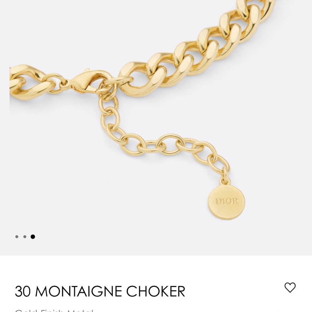 Dior Montaigne Choker - Picture 3 of 3